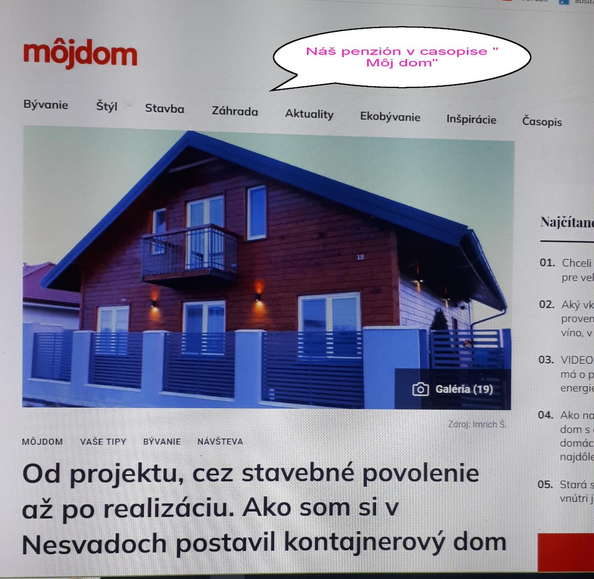 Penzion Florens, Nesvady 외부 사진